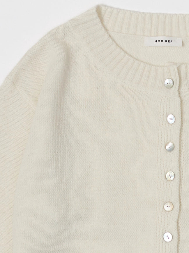 The Stacey Cardigan (heather grey) - GEORGE-MARY'S