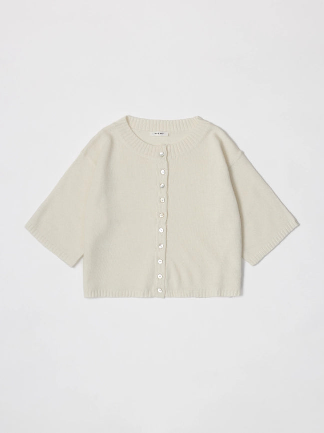 The Stacey Cardigan (heather grey) - GEORGE-MARY'S