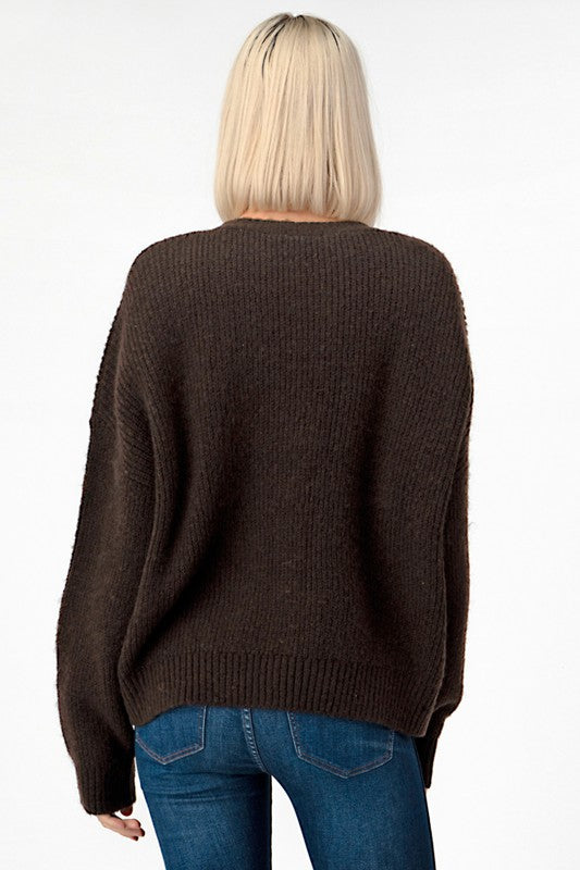 The Leon Cardigan (umber)