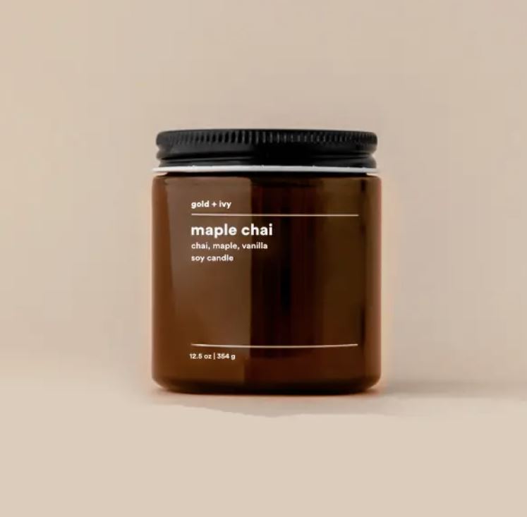 Maple Chai Soy Candle (12.5oz)