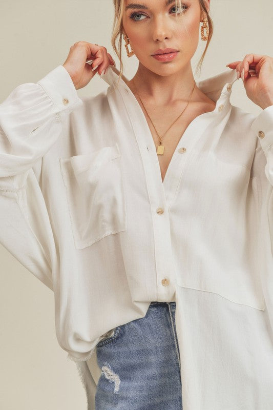 Annelise White Blouse
