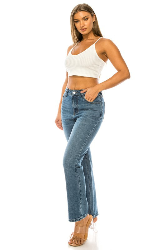 Medium Straight Leg Denim
