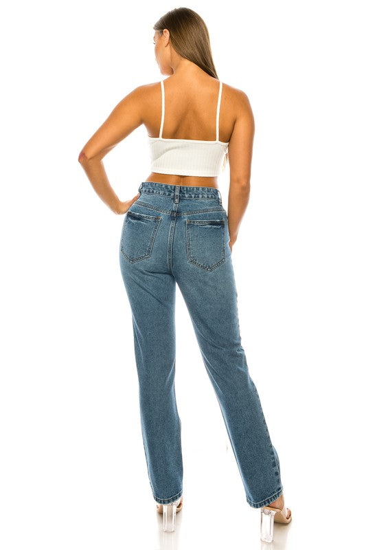 Medium Straight Leg Denim