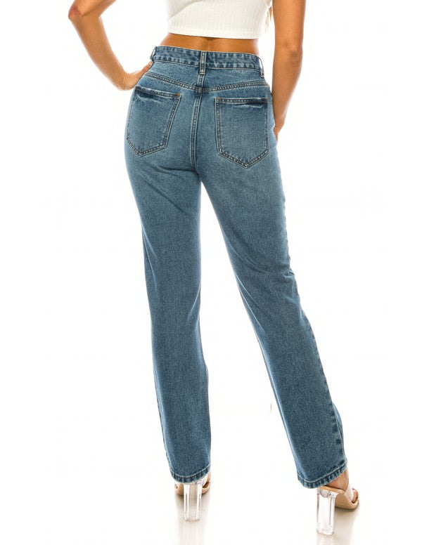 Medium Straight Leg Denim