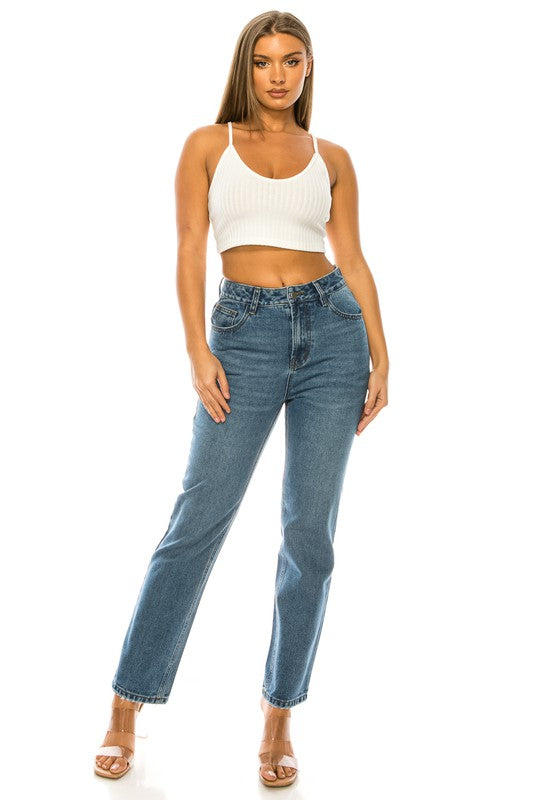 Medium Straight Leg Denim