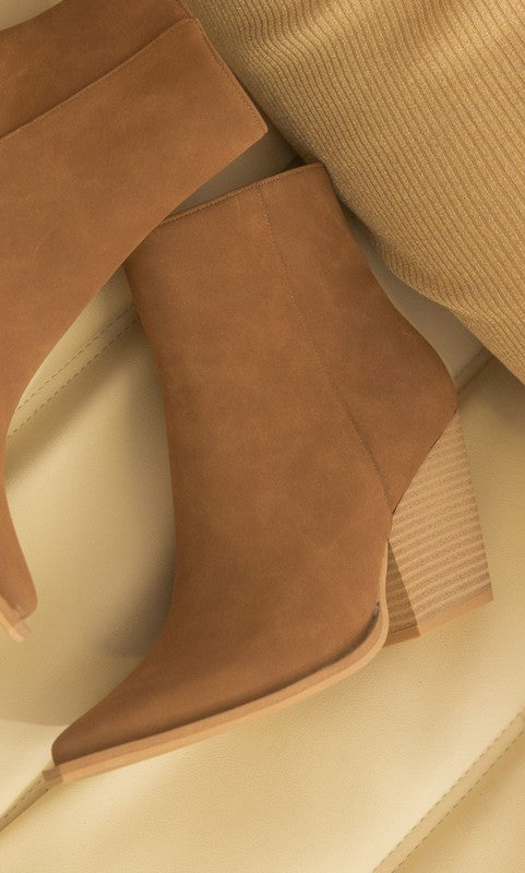 Sonia Suede Bootie