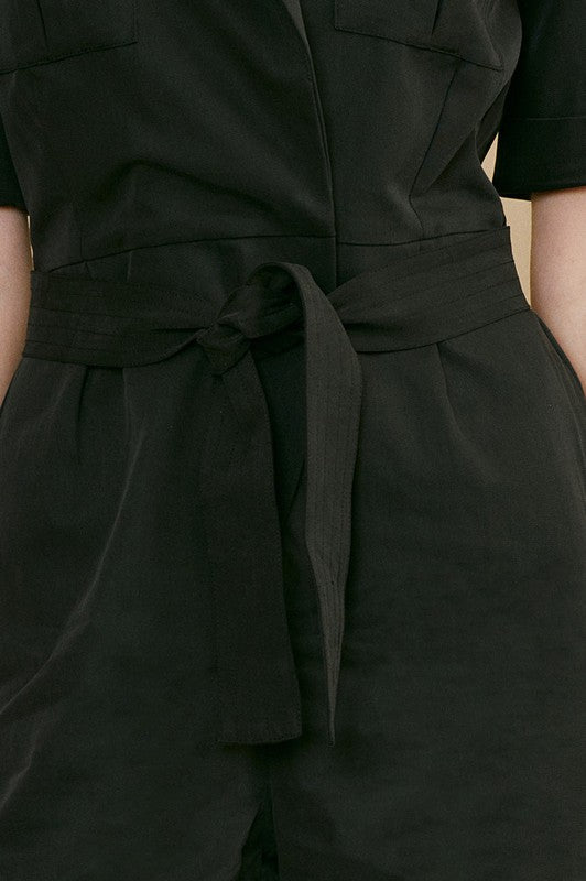 Tailored Blazer Romper