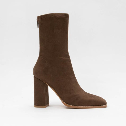 SALE Camille Bootie (chocolate)