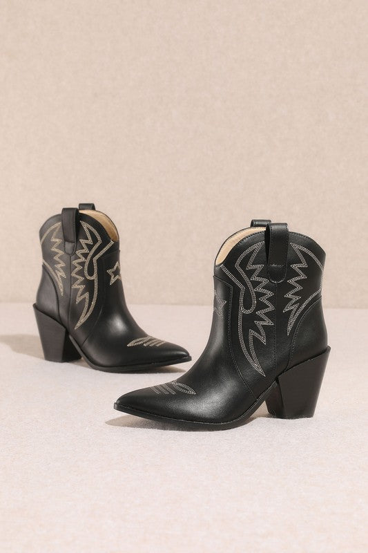 Nina Western Boot (black)