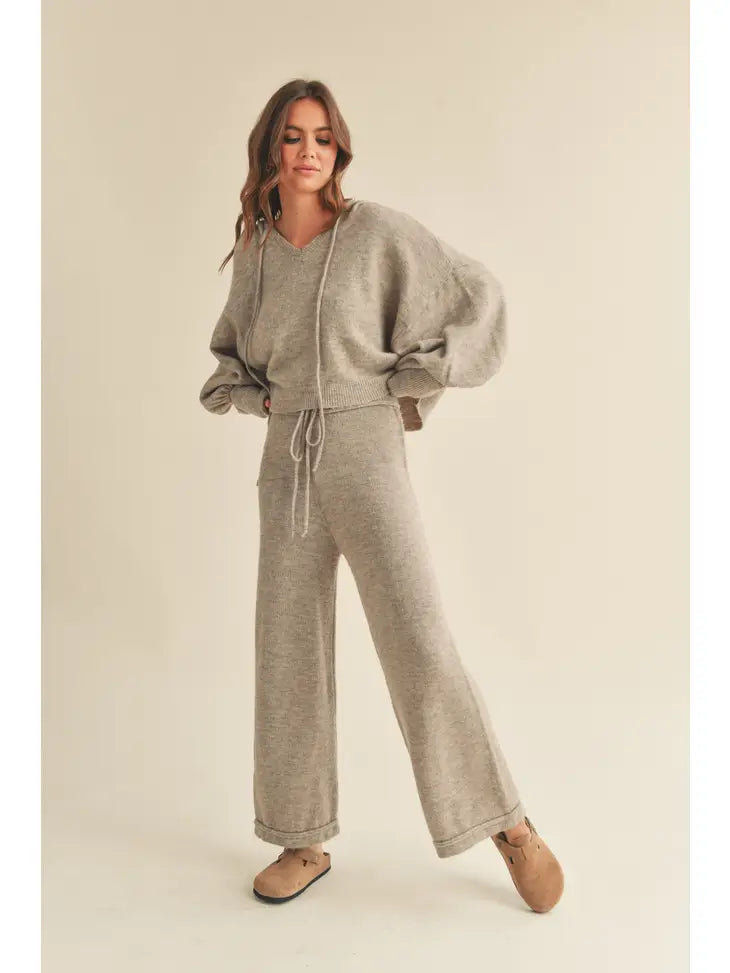 The Muse Sweater Pants (taupe)