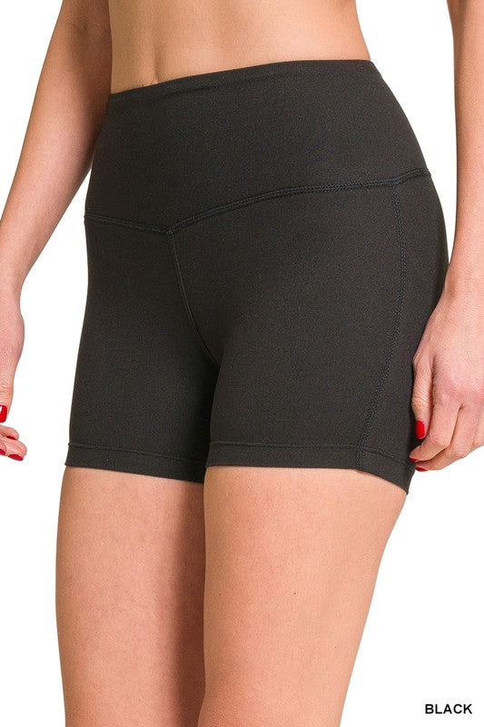 Basic Black Biker Shorts
