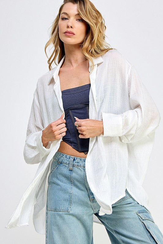 BEST SELLER Daydream Button-Down (white)