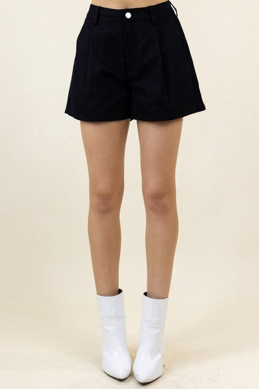 Winifred Flare Shorts (black)