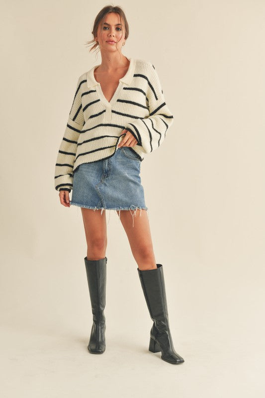 The Theodore Sweater (ivory)