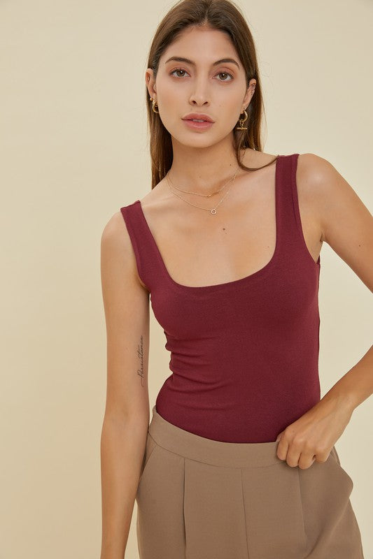 Maroon Bodysuit