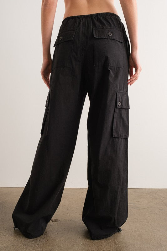 Low Rise Cargo Pants