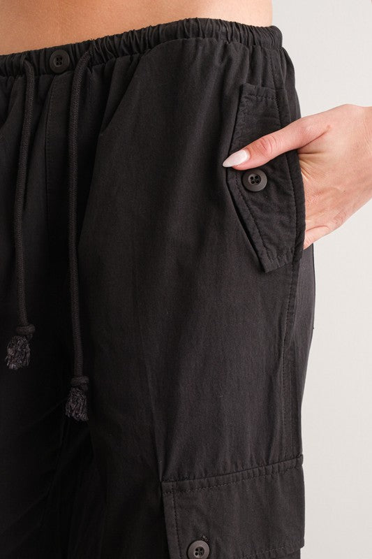 Low Rise Cargo Pants