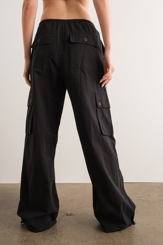 Low Rise Cargo Pants