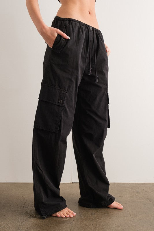 Low Rise Cargo Pants