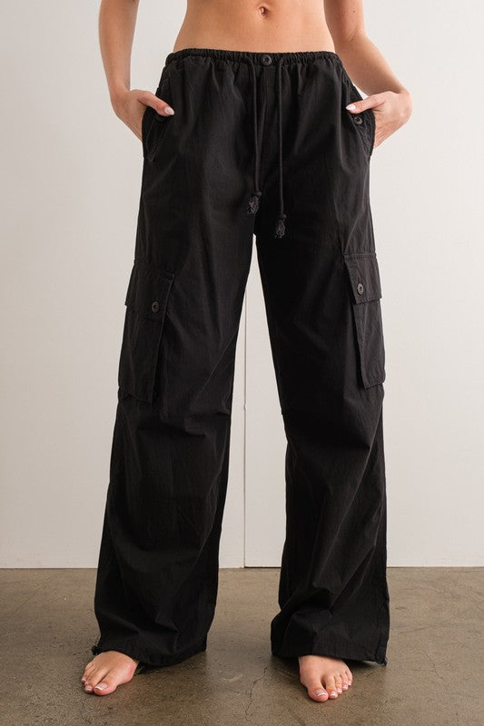 Low Rise Cargo Pants