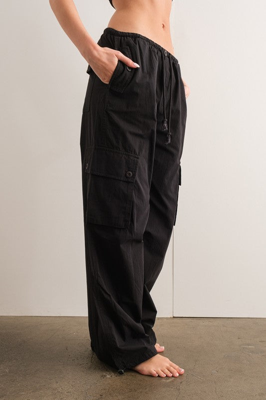 Low Rise Cargo Pants