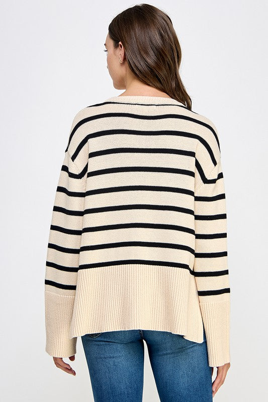 Newport Striped Sweater