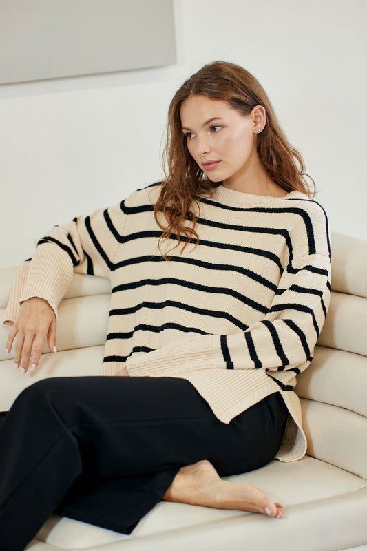Newport Striped Sweater