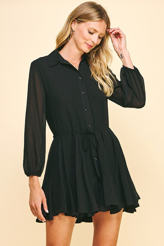 Pinch Me Black Dress