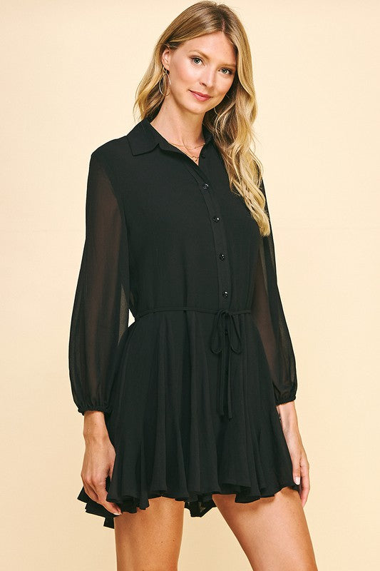 Pinch Me Black Dress