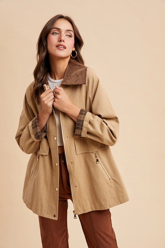 The Chore Jacket (sandy beige)