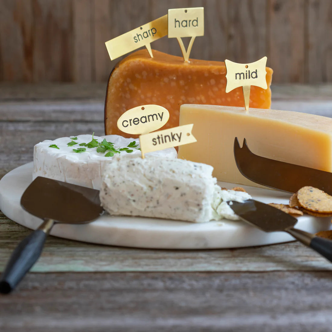Gold Cheese Markers