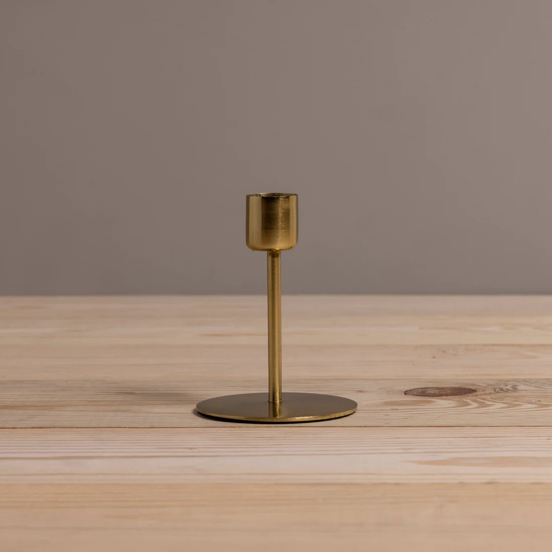 Gold Taper Candle Holder (medium)