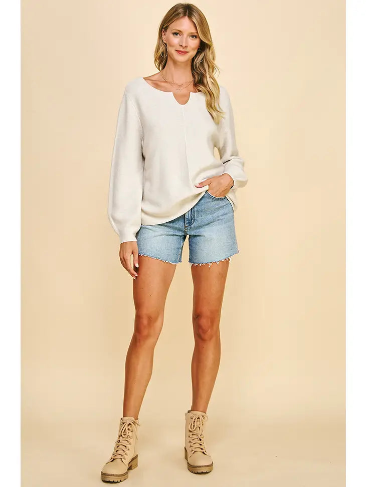 Urban Grey Pullover Sweater