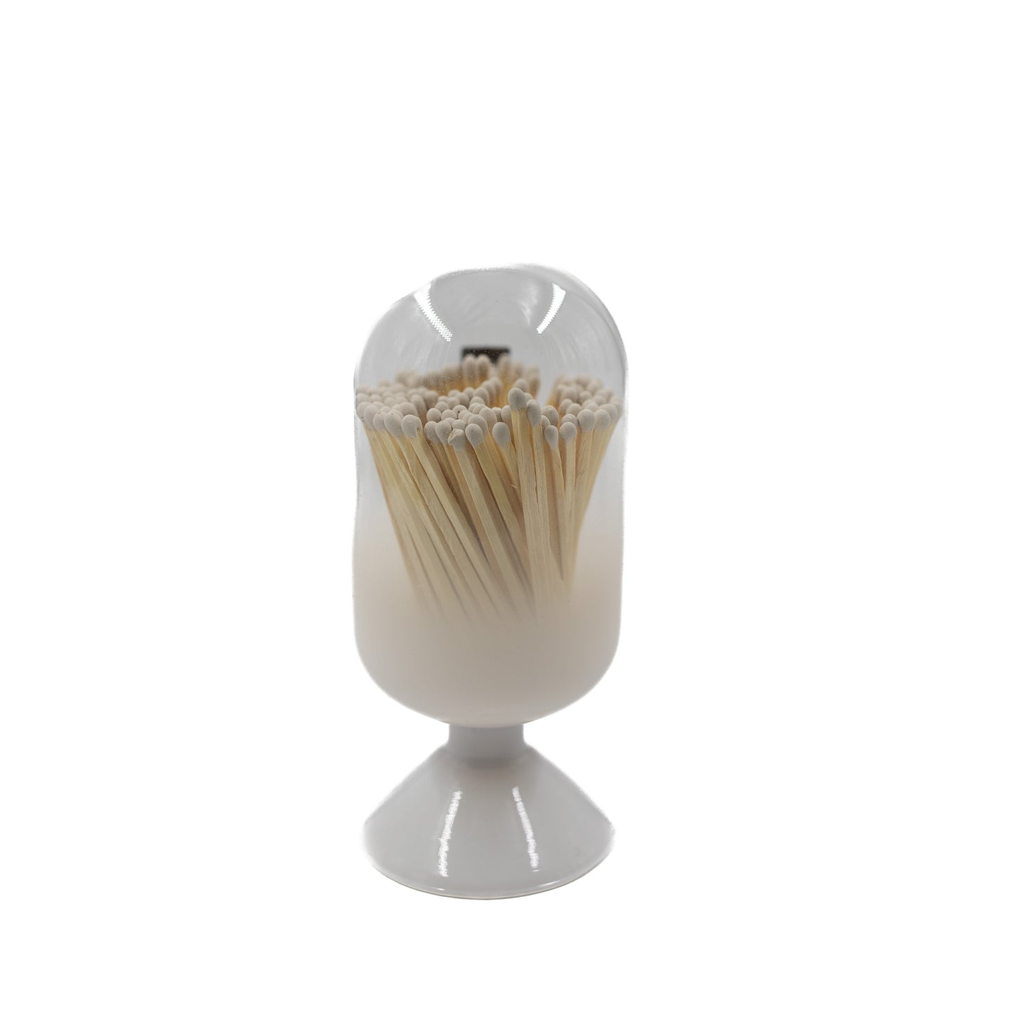 Frosted White Match Cloche