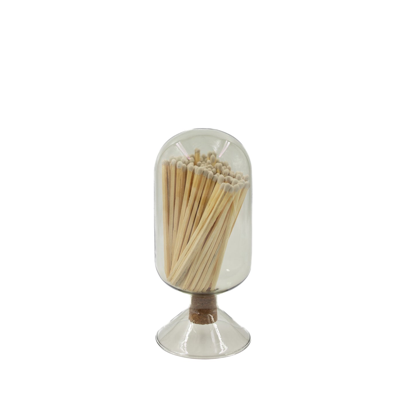 Smoked Charcoal Match Cloche