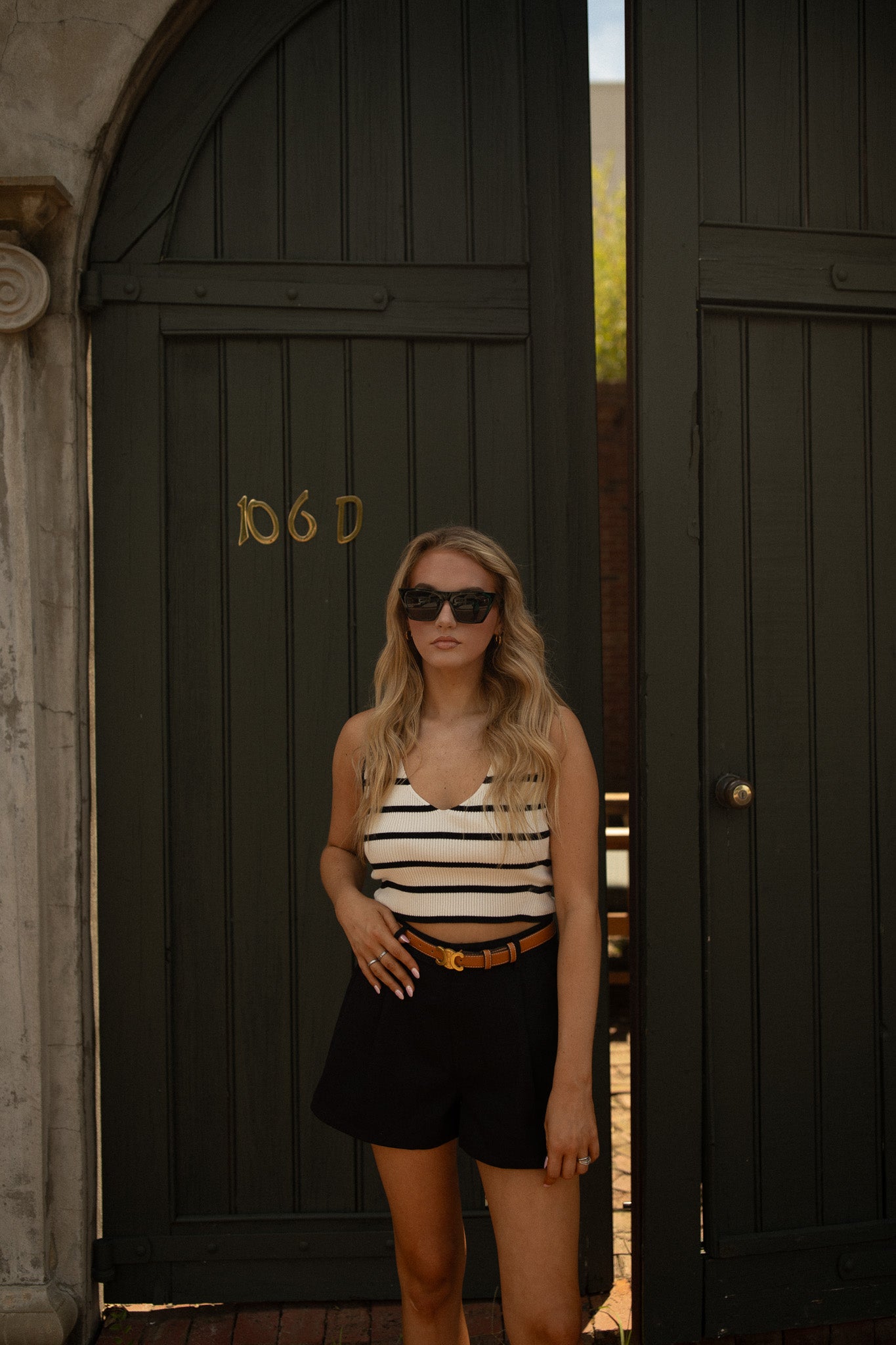 Winifred Flare Shorts (black)