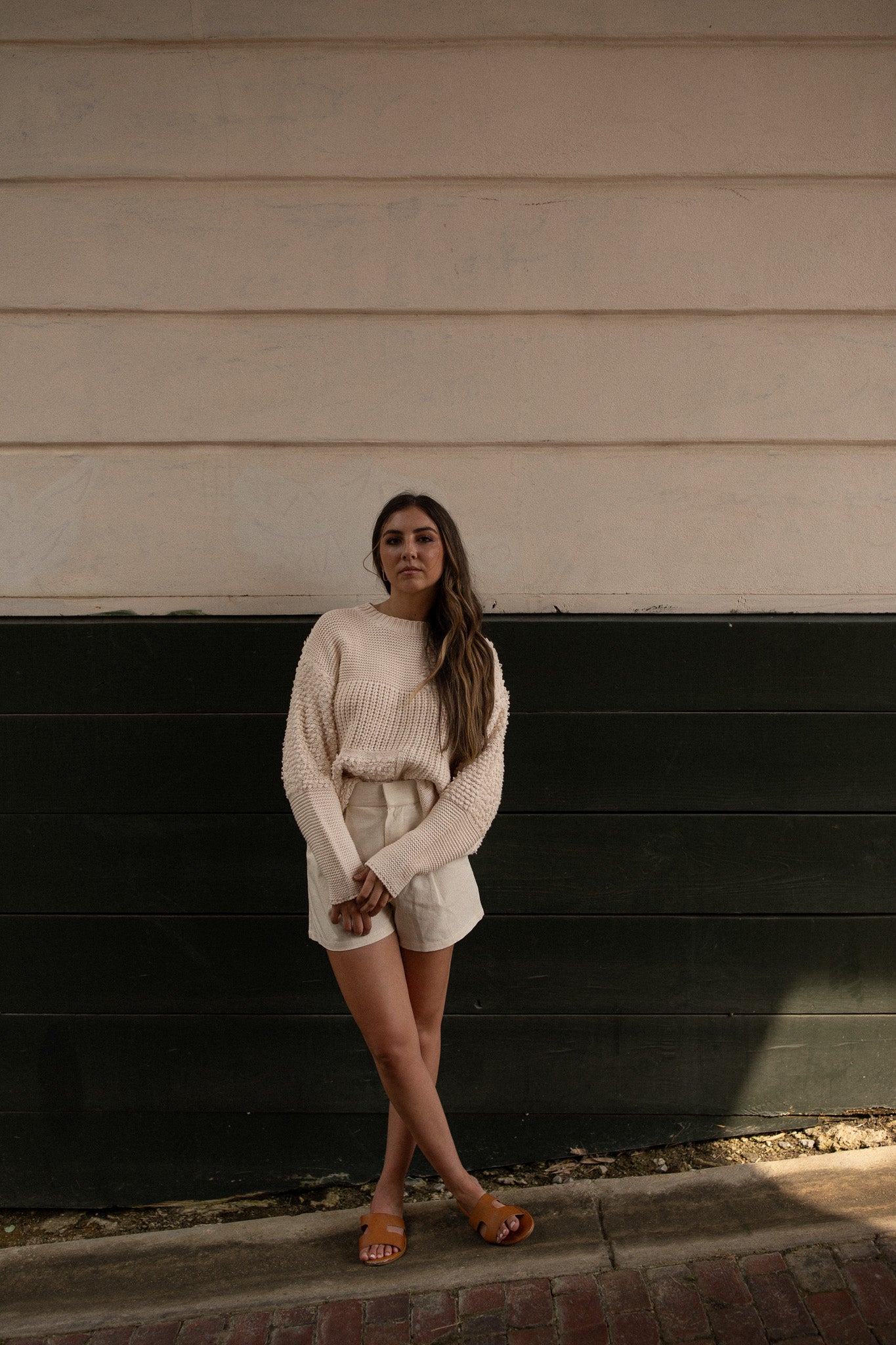 LITTLE LIES Hanny Cream Sweater