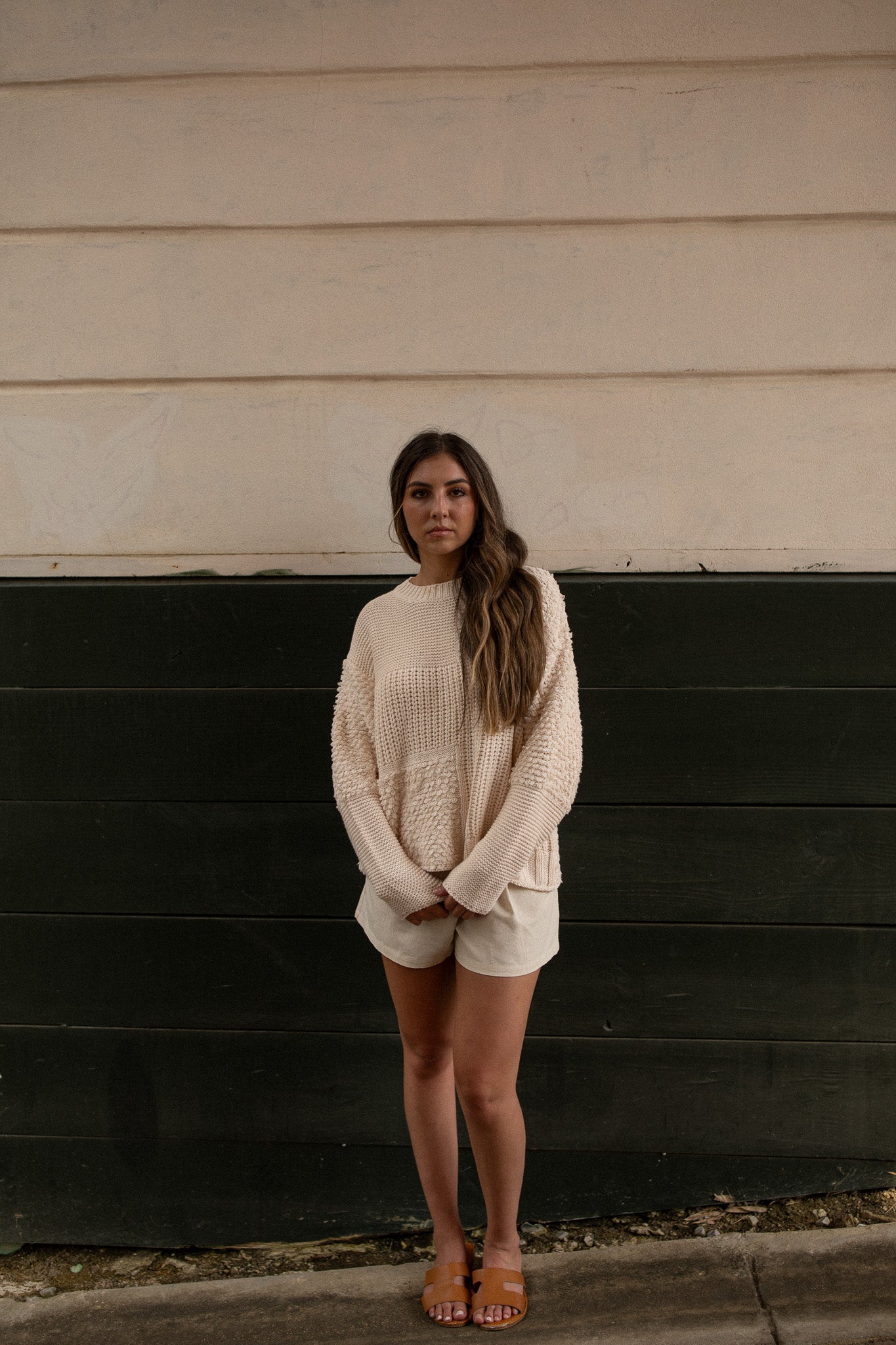 LITTLE LIES Hanny Cream Sweater