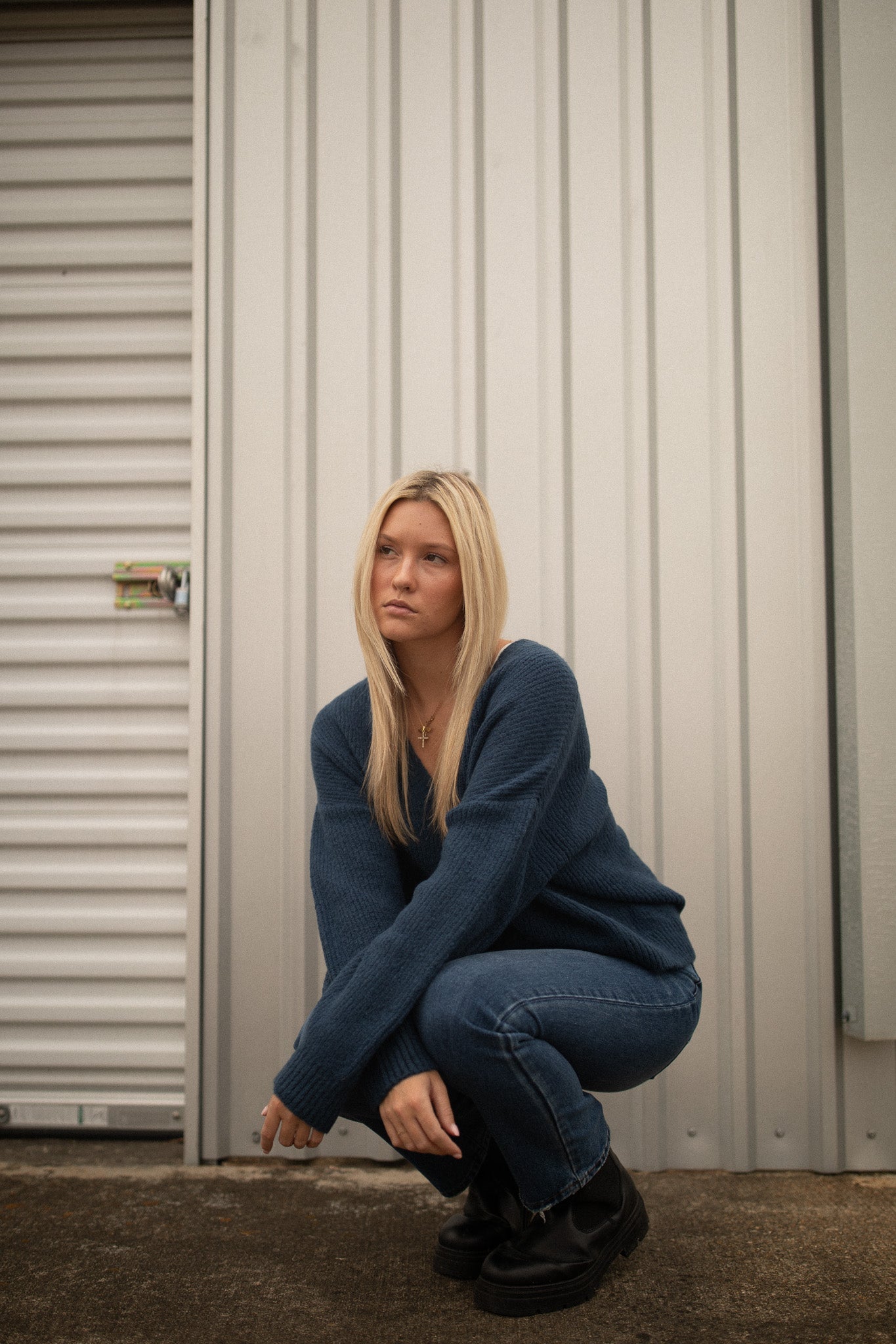 The Leon Cardigan (navy)