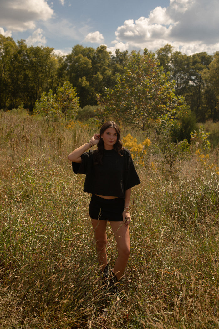 Knit Skort (black)