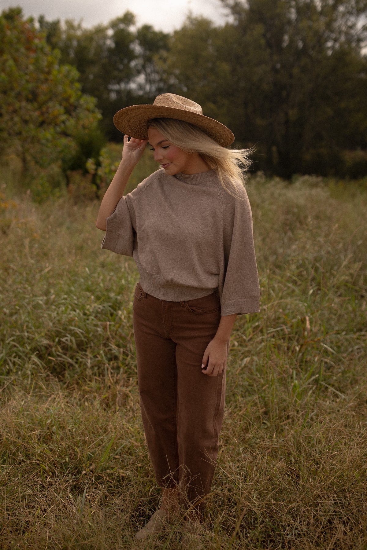 Rhodes Sweater (soft mocha)