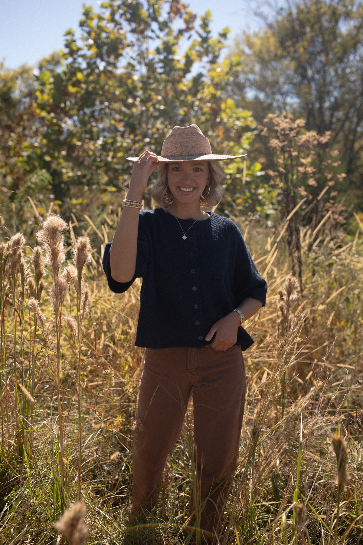 The Penny Cardigan (navy)