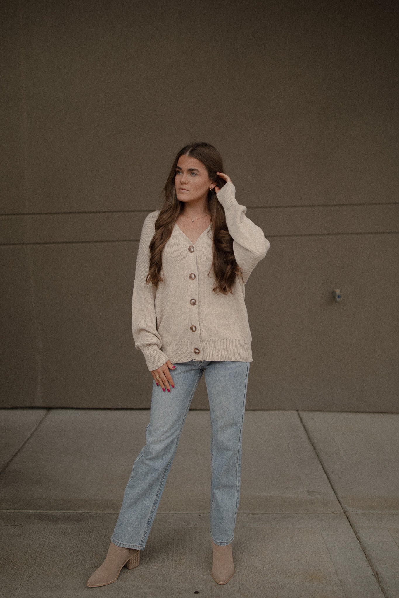 Classic High Rise Straight Jeans