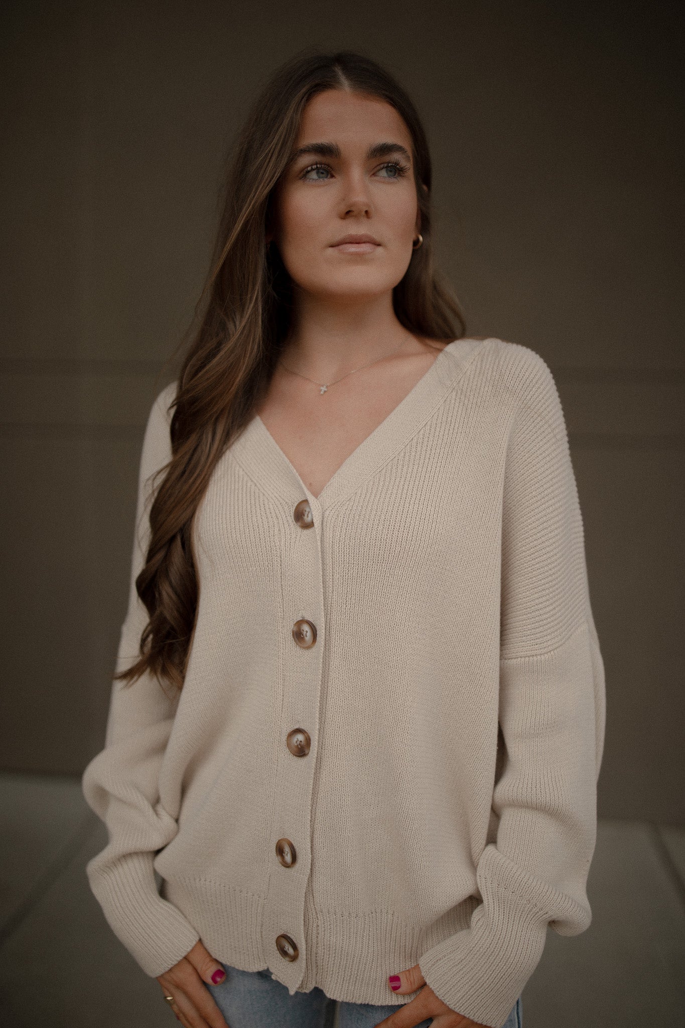Prescott Cardigan (Cream)
