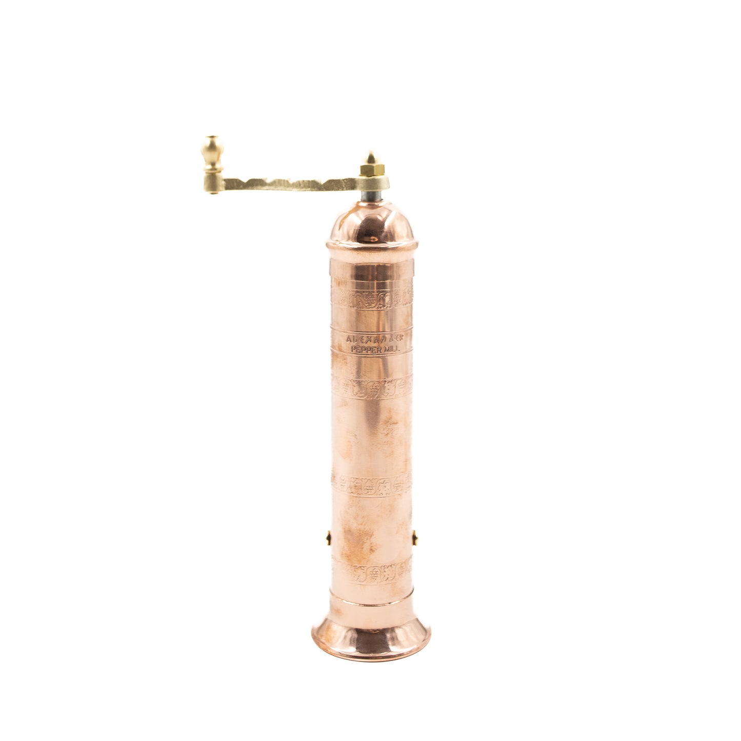 9" Heirloom Copper Pepper Mill Grinder