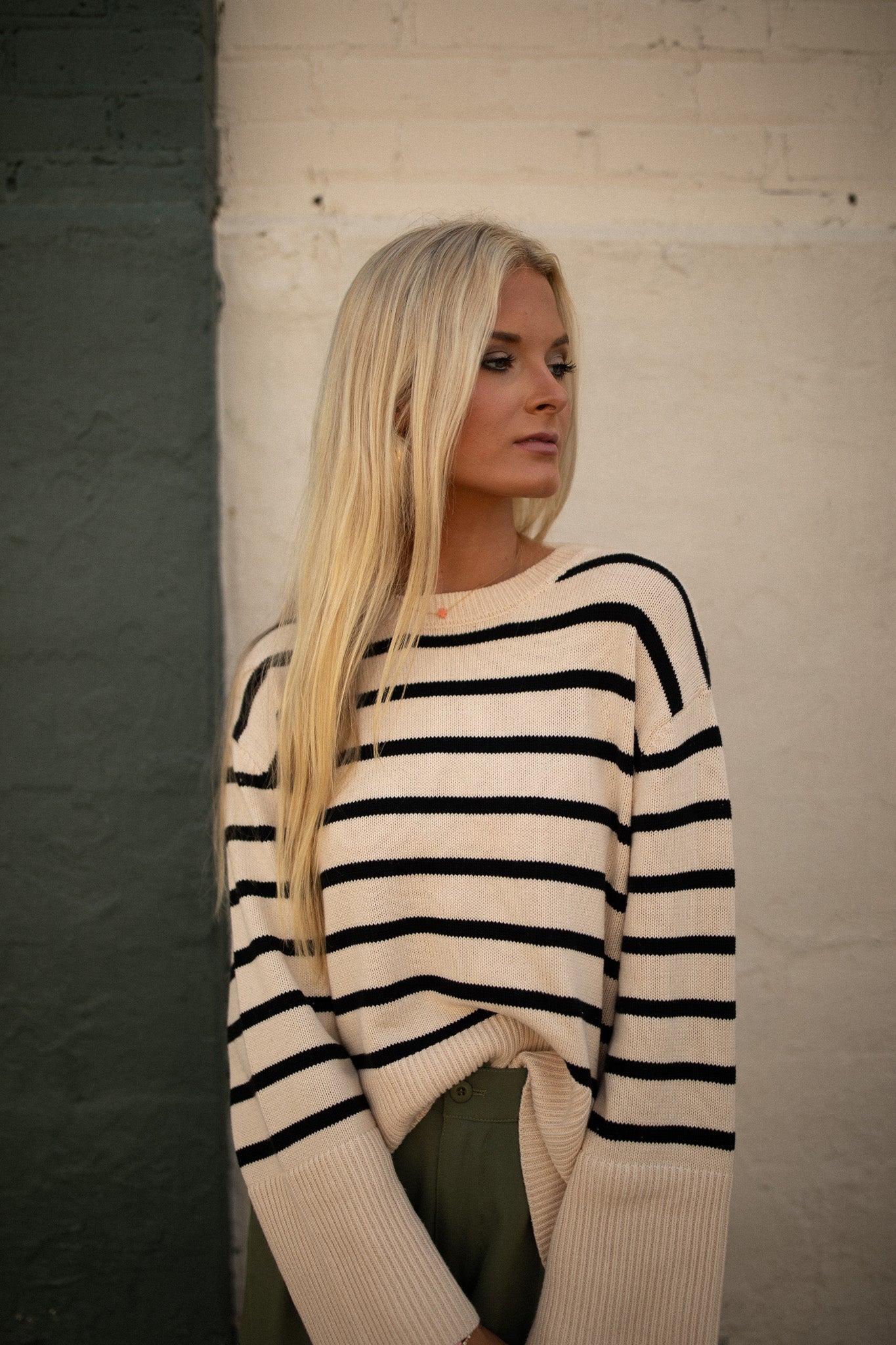 Newport Striped Sweater