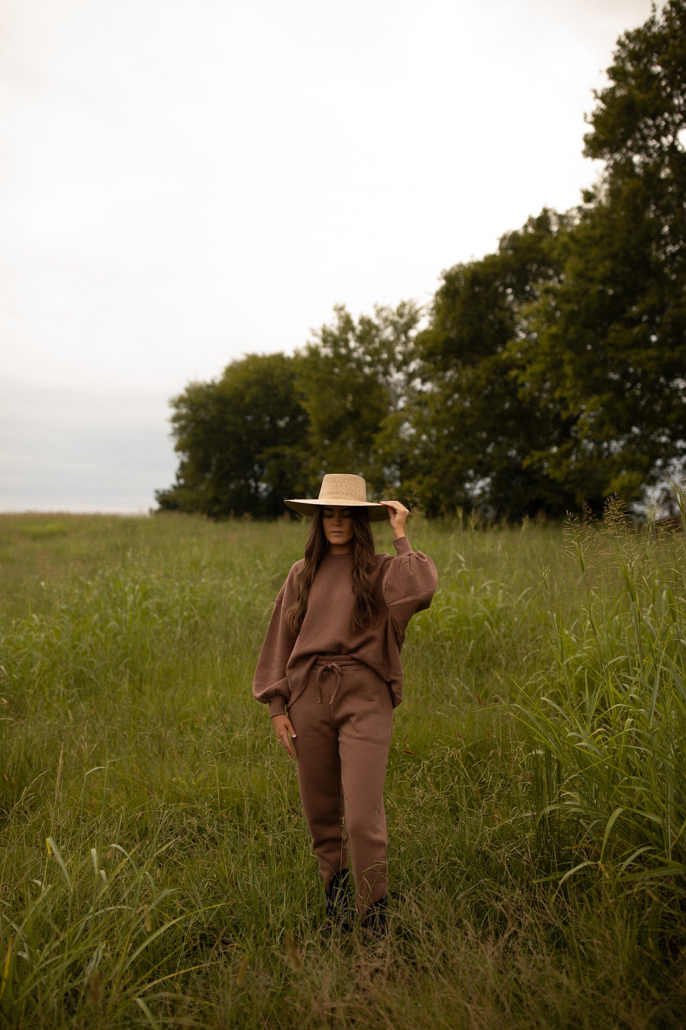 The Sweat Set Pants (cocoa)