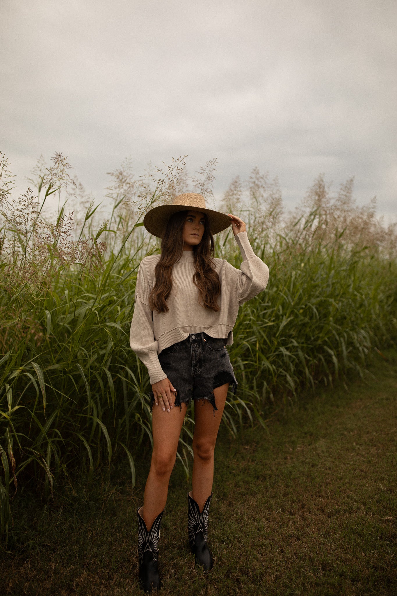 The Polene Sweater (sand beige)