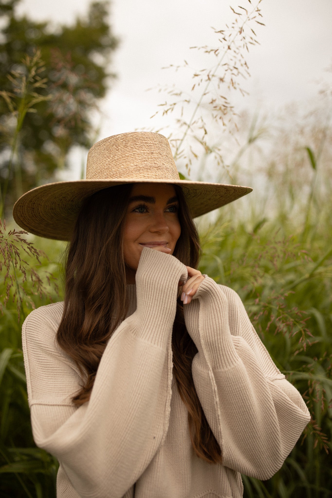 The Polene Sweater (sand beige)