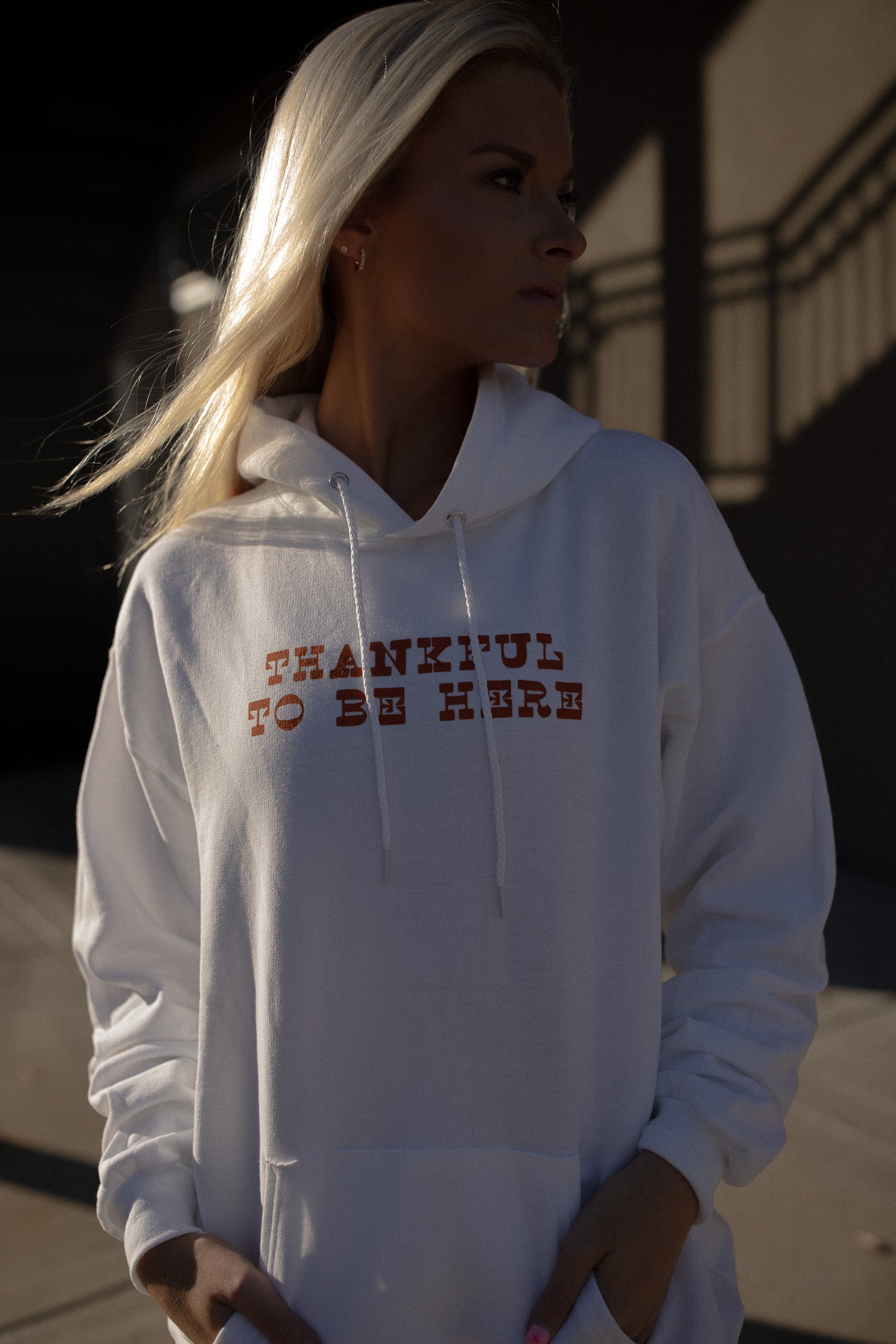 Thankful to Be Here Hoodie